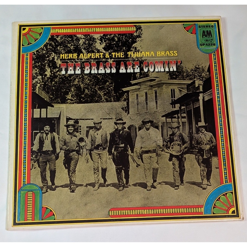 Herb Alpert Tijuana Brass The Brass‎ Are Comin Vinyl LP 12" Black Good Gatefold